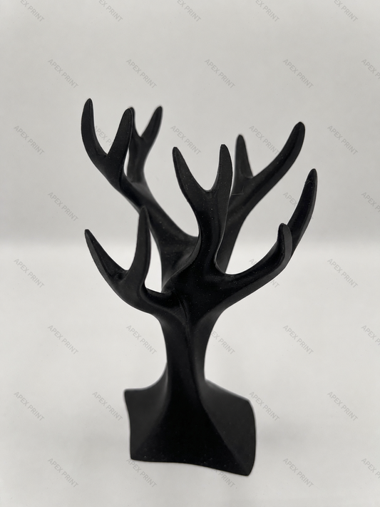 3D Printed Antler Jewelry Stand - 0000