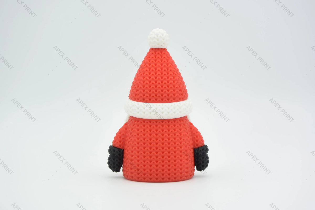 3D Printed Christmas Gnome Figurine