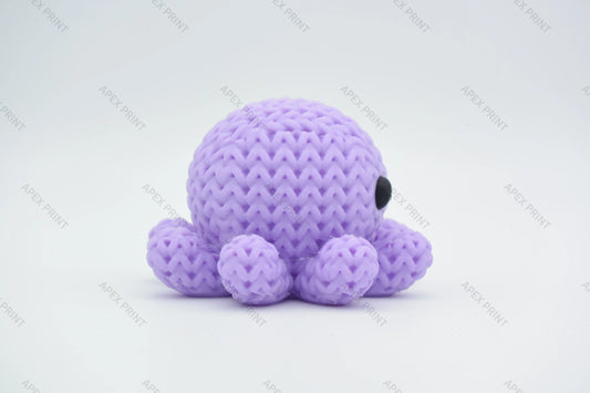 3D Printed Crochet-Style Octopus Figurine