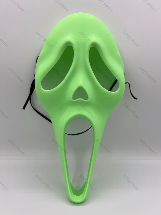 3D Printed Glow-in-the-Dark Halloween Ghost Mask