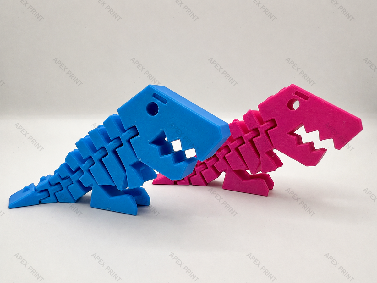 3D Printed Articulated Dinosaur Toy
