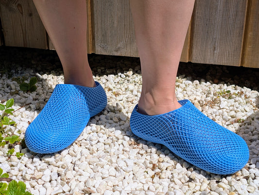 Cast Net Slip-ons | Breathable 3d Printed Shoes