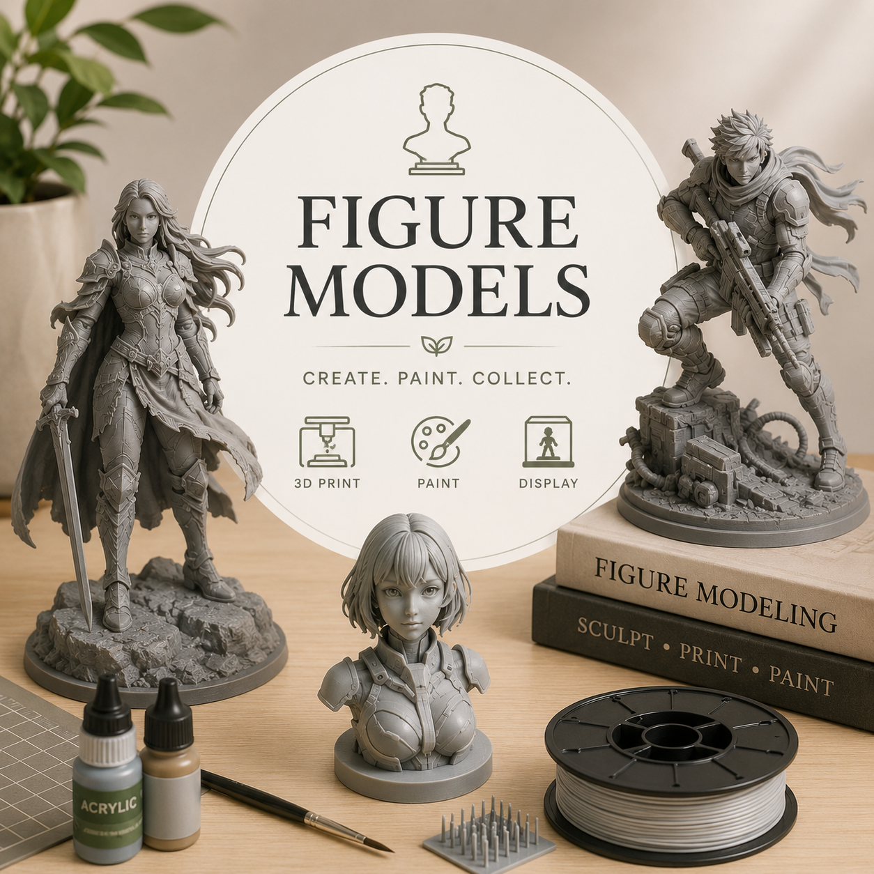 3D Figure Models