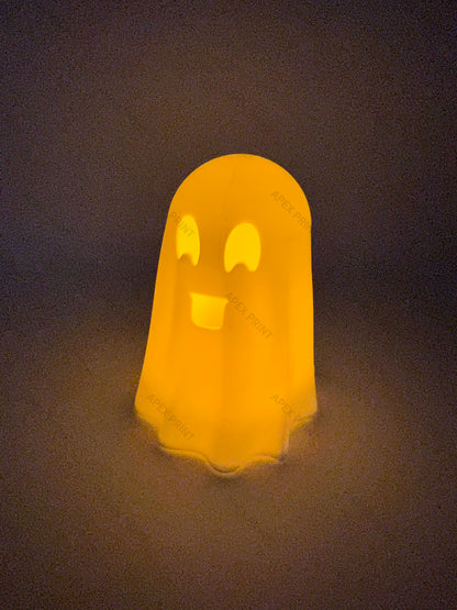 3D Printed  Smiling Ghost Light