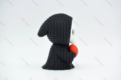 3D Printed Heart-Holding Grim Reaper Figurine