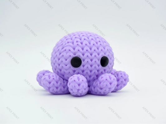 3D Printed Crochet-Style Octopus Figurine