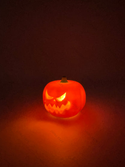 3D Printed  Halloween Jack-O-Lantern Light