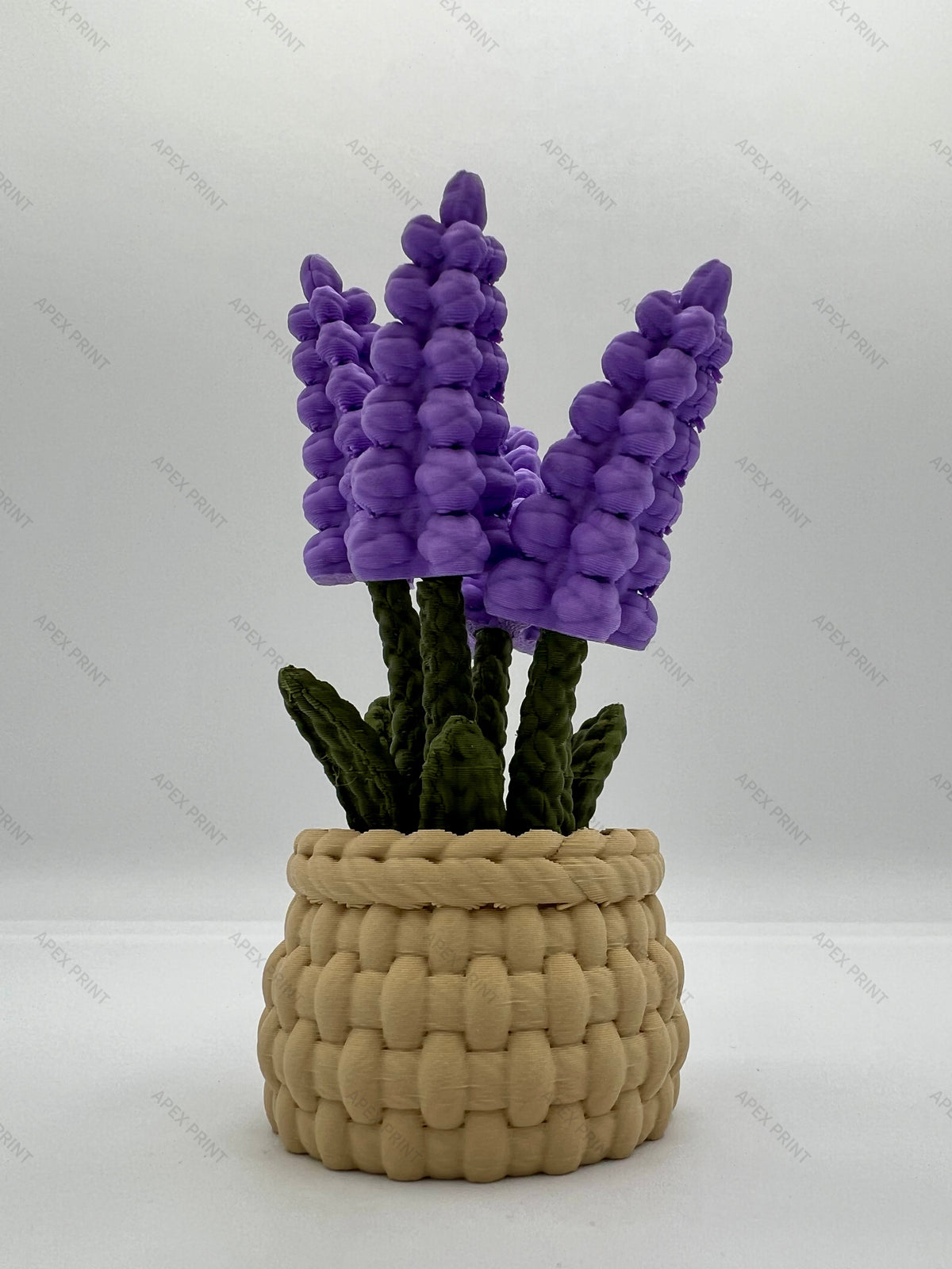 3D Printed Lavender in a Basket