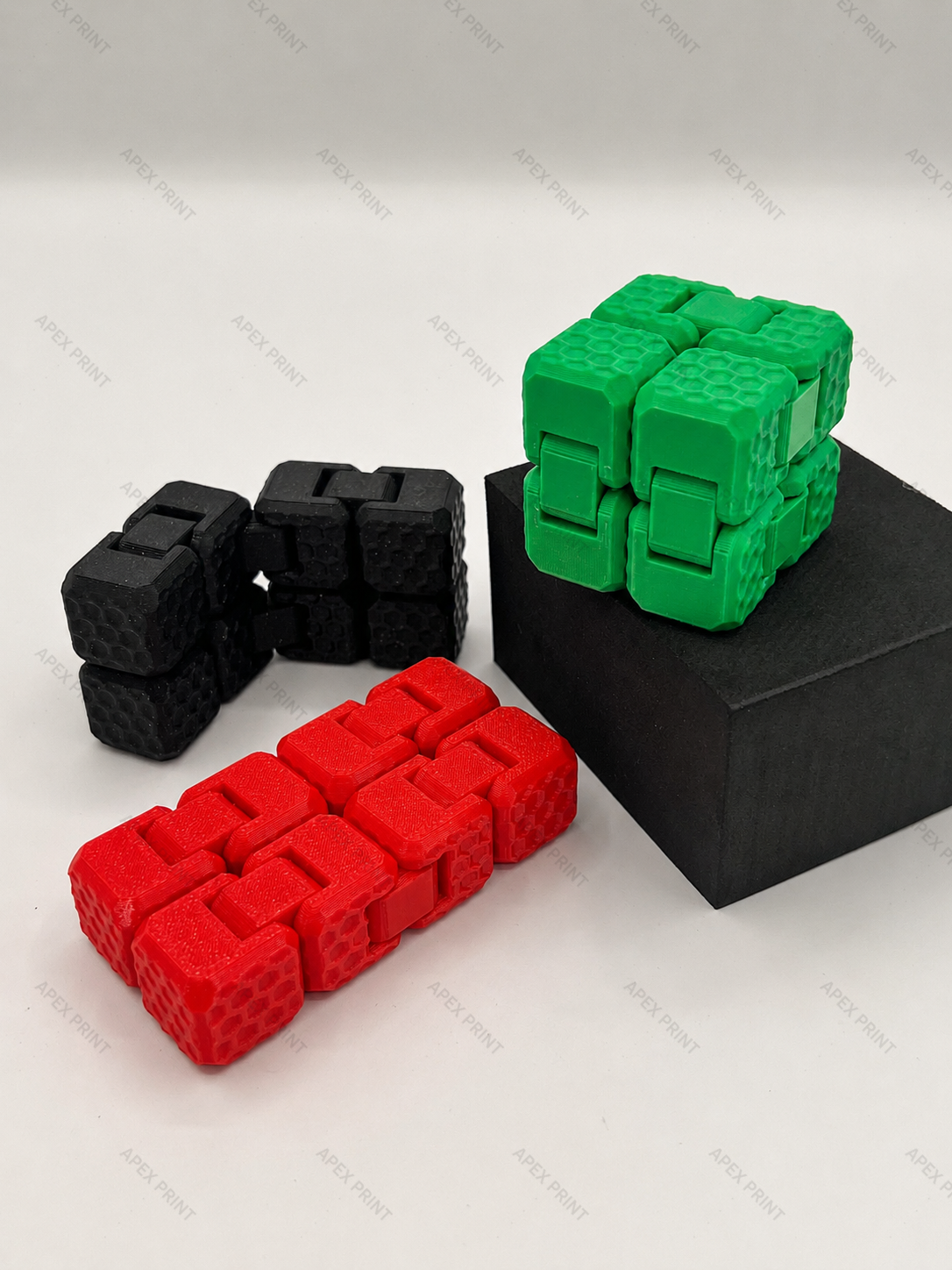 3D Printed Articulated Cube Fidget Toy - 0000