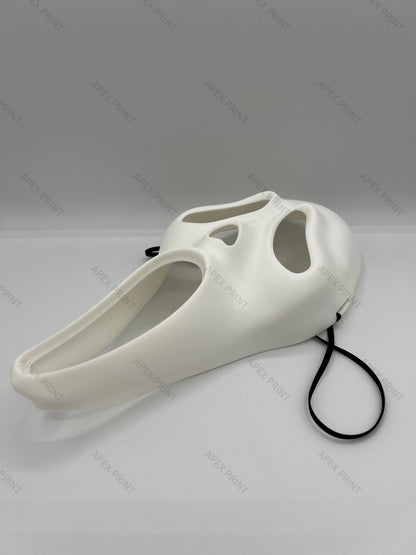 3D Printed Halloween Ghost Mask