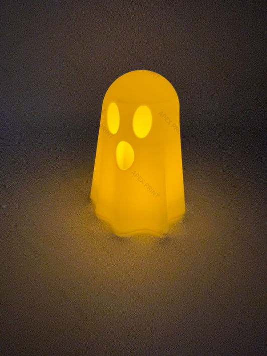 3D Printed  Surprised Ghost Light