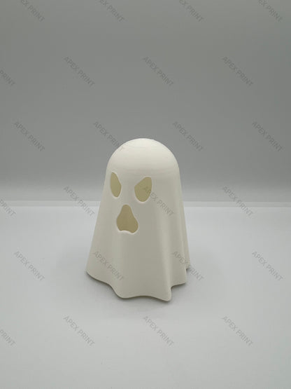 3D Printed  Spooky Face Ghost Light