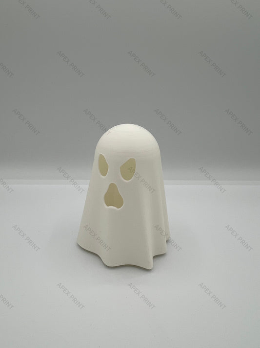 3D Printed  Spooky Face Ghost Light