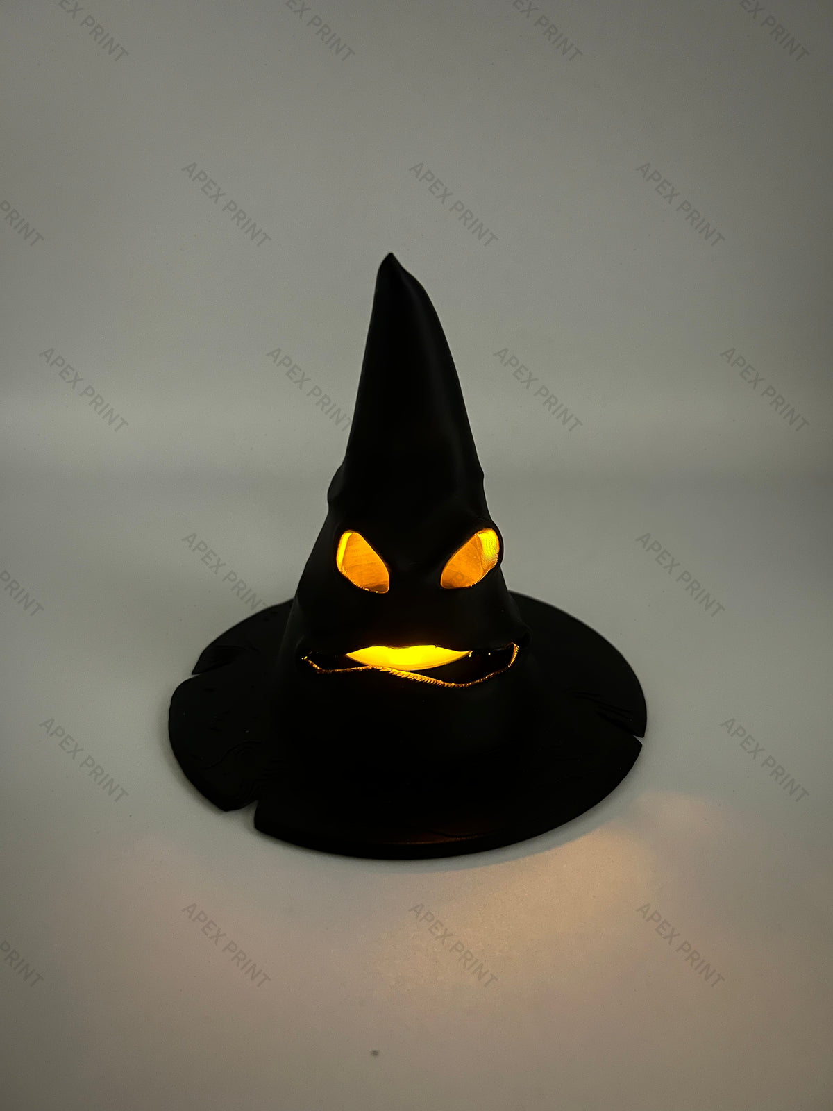 3D Printed  Spooky Witch Hat Light