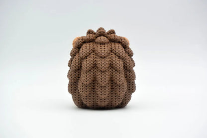 3D Printed Crochet-Style Hedgehog Figurine