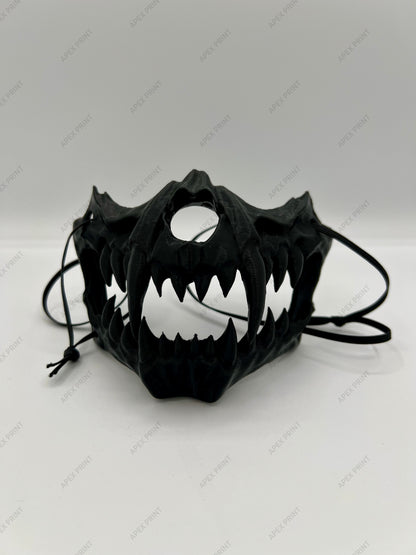 3D Printed  Halloween Fang Mask