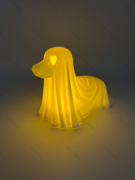 3D Printed  Ghost Dog Light