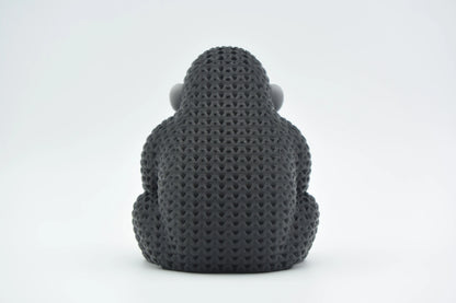 3D Printed Crochet-Style Gorilla Figurine