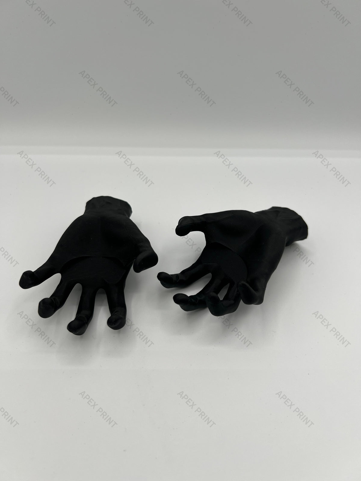 3D Printed  Black Hand Candle Holder