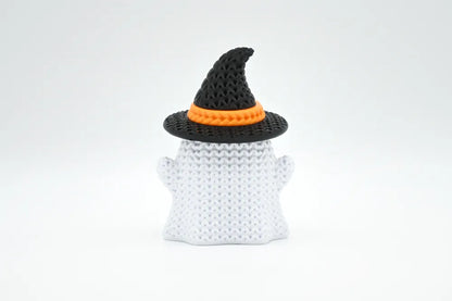 3D Printed Witch Hat Ghost Figurine