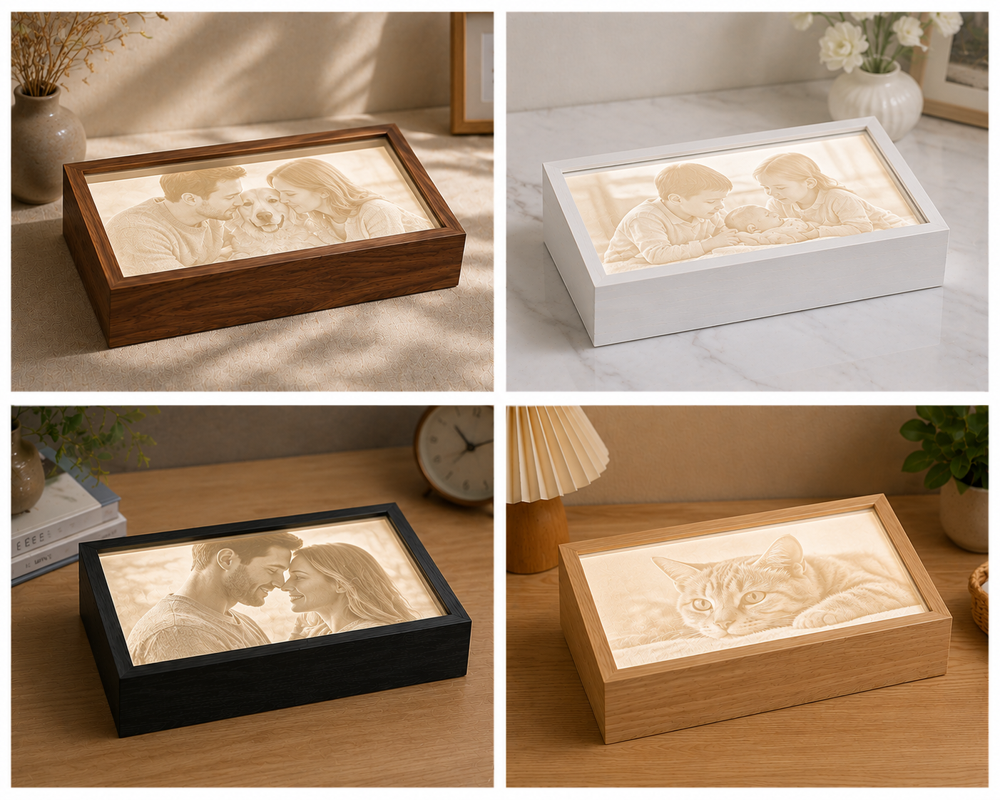 Personalized 3D Photo Light - A Personalized Lithophane