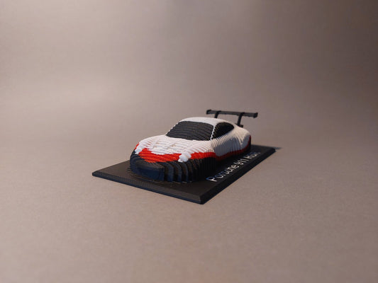Porsche 911 RSR Layered Sculpture