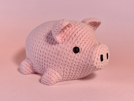 Cute Crochet Pig