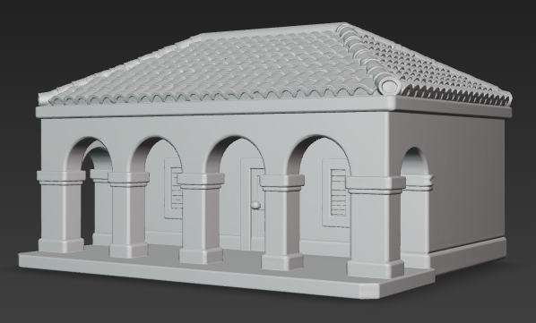 3D building model