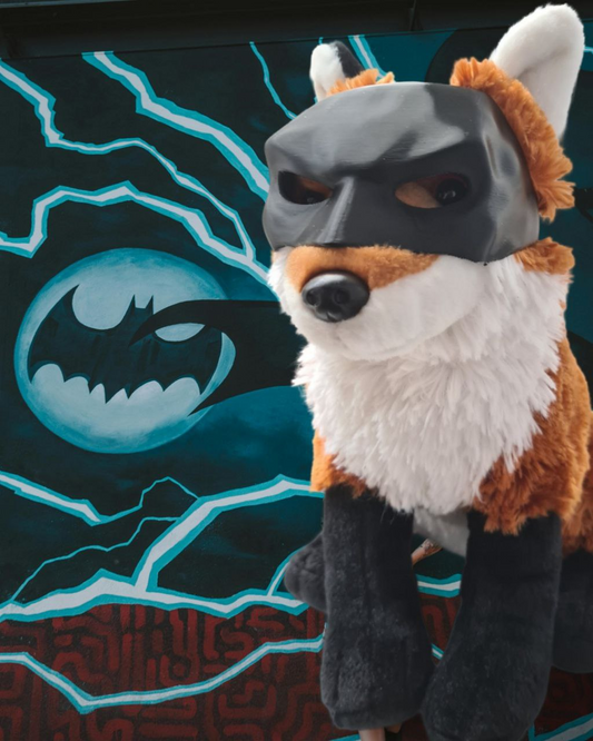 Bat-cat Batman cat mask and fox