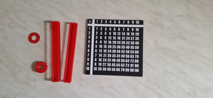 Multiplication table - manual calculator