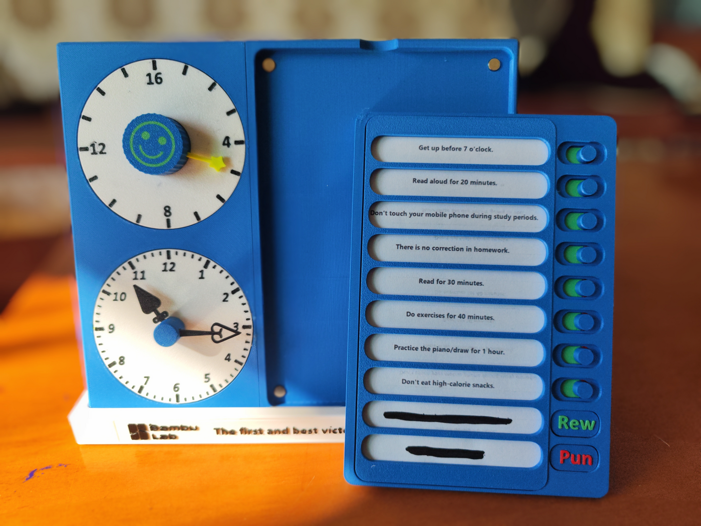 Habit-Building Alarm Clock