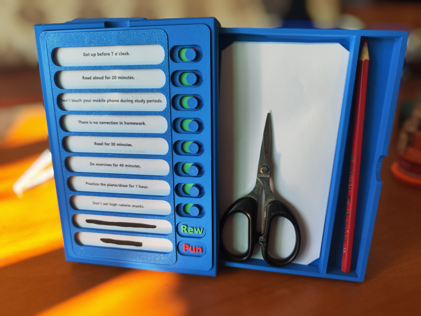 Habit-Building Alarm Clock