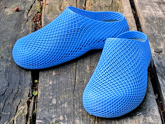 Cast Net Slip-ons | Breathable 3d Printed Shoes