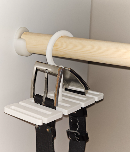 8x Belt hanger for wardrobe