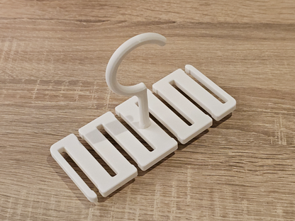 8x Belt hanger for wardrobe