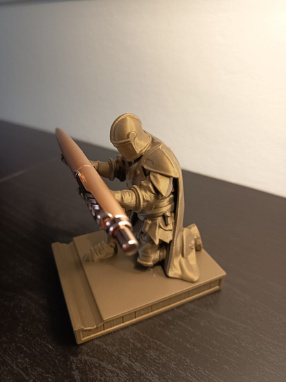 Knight of the Quill Medieval Knight Pen Holder