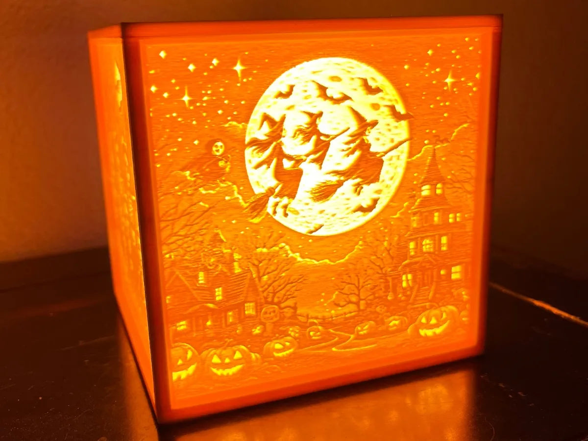 Halloween Lithophane Box