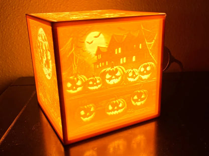 Halloween Lithophane Box