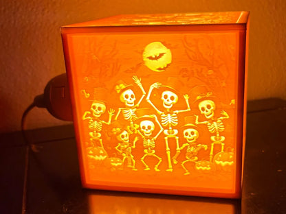 Halloween Lithophane Box