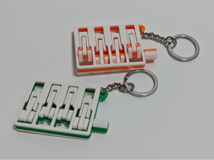 Articulated Engine Keychain