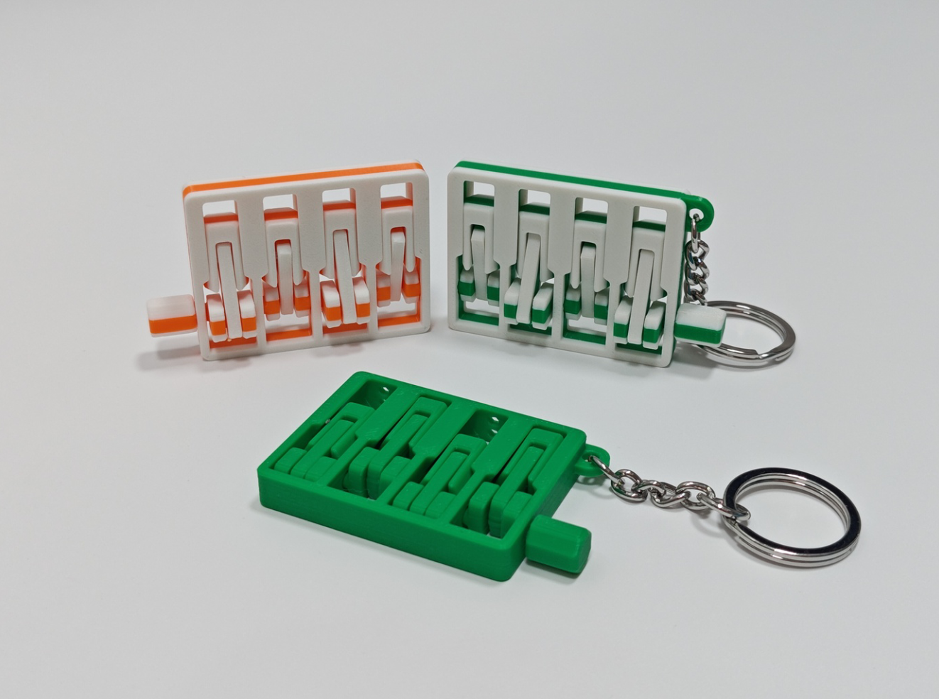 Articulated Engine Keychain