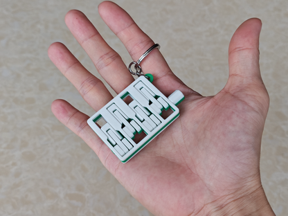 Articulated Engine Keychain