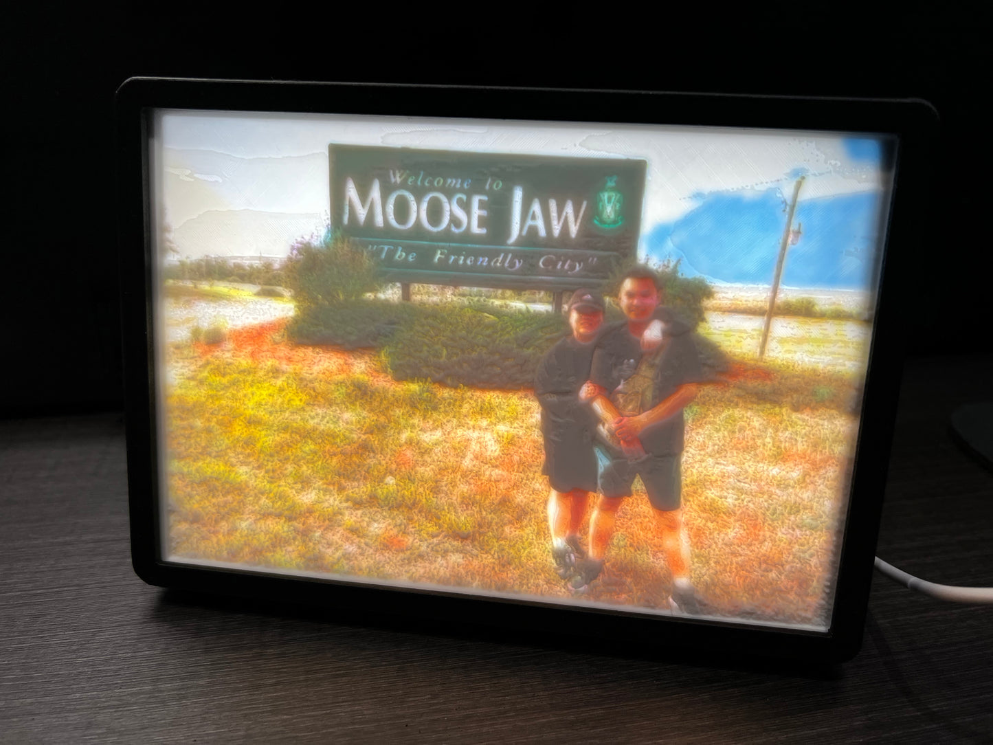Personalized 3D Photo Light - A Personalized Lithophane