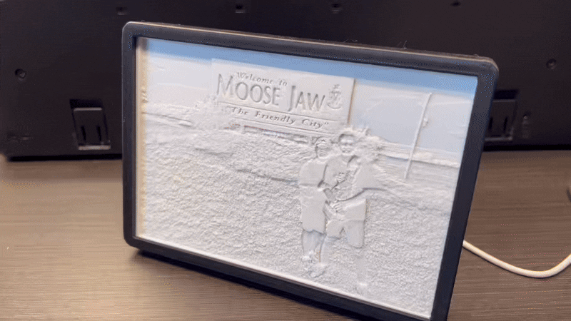 Personalized 3D Photo Light - A Personalized Lithophane